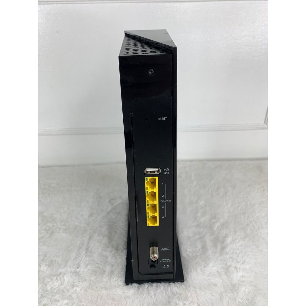 Netgear AC1750 Dual-Band WiFi Cable Modem Router Model C6300 + Power Adapter - Picture 3 of 6